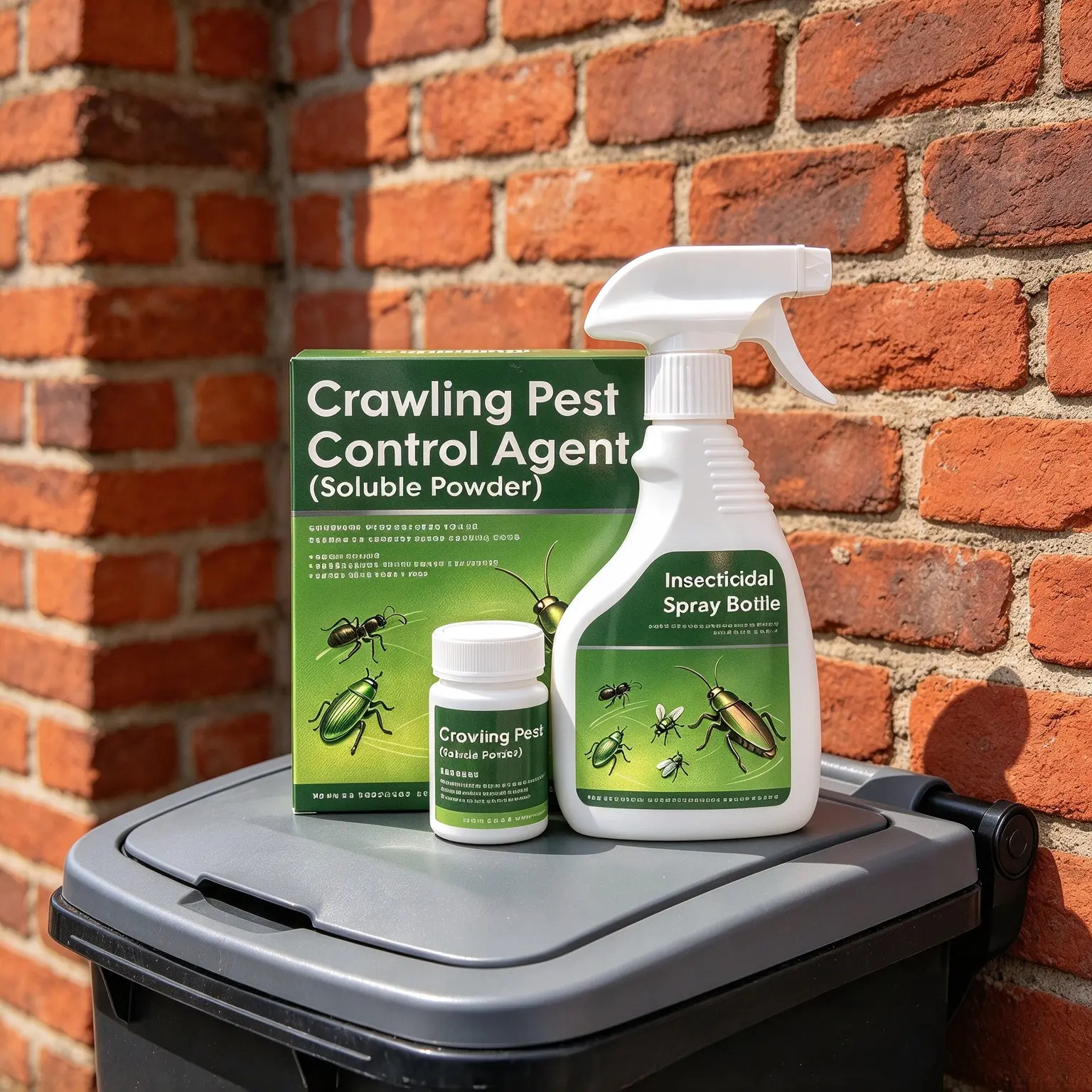 Complete Crawling Pest Treatment Powder Set – Includes Spray Bottle & Scoop, Indoor Household Use, 40g (1.41 oz)