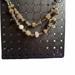 Perfume Bottle Bag Chain with Elegant Beaded Design and Sparkling Charms for Stylish Accessory Featuring Gold and Crystal Accents