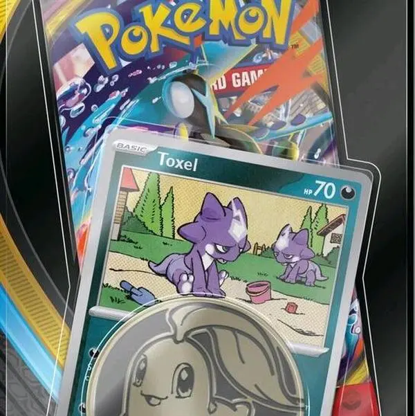 Pokémon Chaos Rising Single-Pack Blister, Toxel Trading Card Pack