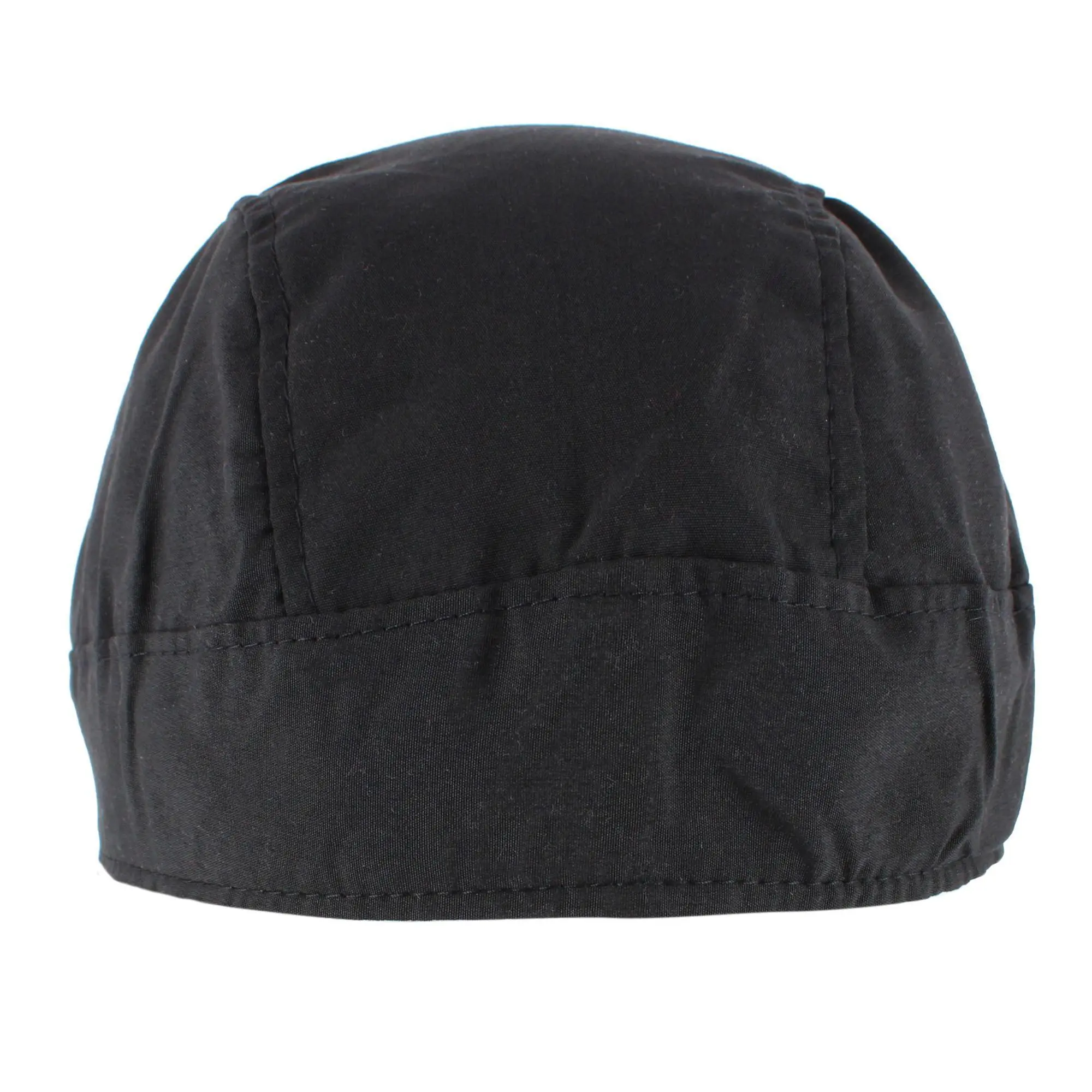 CTM Men's Cotton Blend Skull Cap Durag with Breathable Lining, Du Rags
