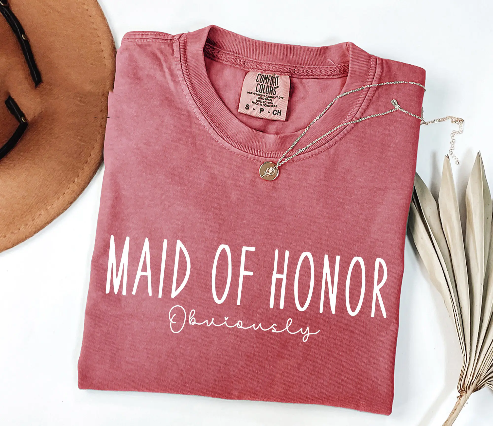 Maid Of Honor Obviously Shirt, Tshirt Gifts, Comfort Colors Maid Of Honor T-shirt, Bridal Party Outfit, Bridesmaid Tee, Team Bride Matching