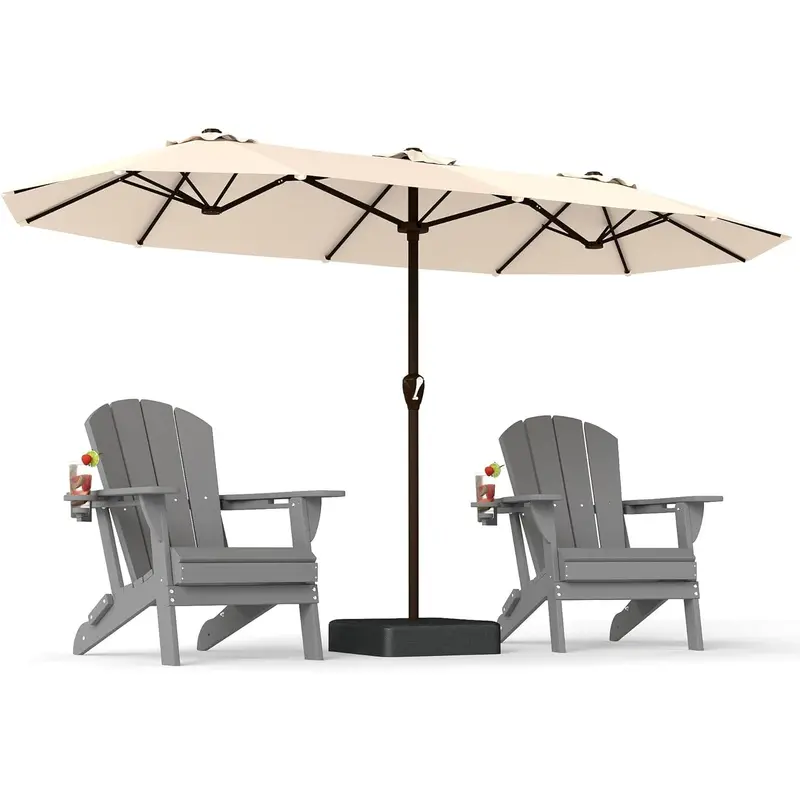 10 sunbrella patio umbrella ELM 10" Ft Cantilever Offset Outdoor Patio Umbrella, Beige