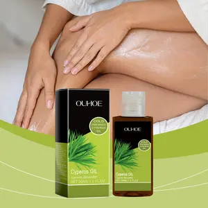 Aloe Vera Plant-Based Hair Removal Oil, Gentle Care for Smooth Skin, Natural Ingredients for Effective Body Depilation