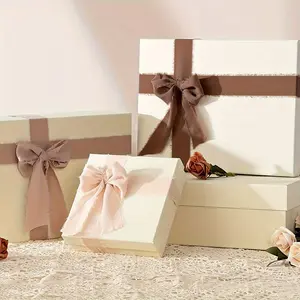 Handmade Tassel Ribbon, 1 Count Brushed Handmade Streamer, Gift Wrapping Ribbon for Wedding Decoration, Bridal Bouquet Party Decoration and Bow Making