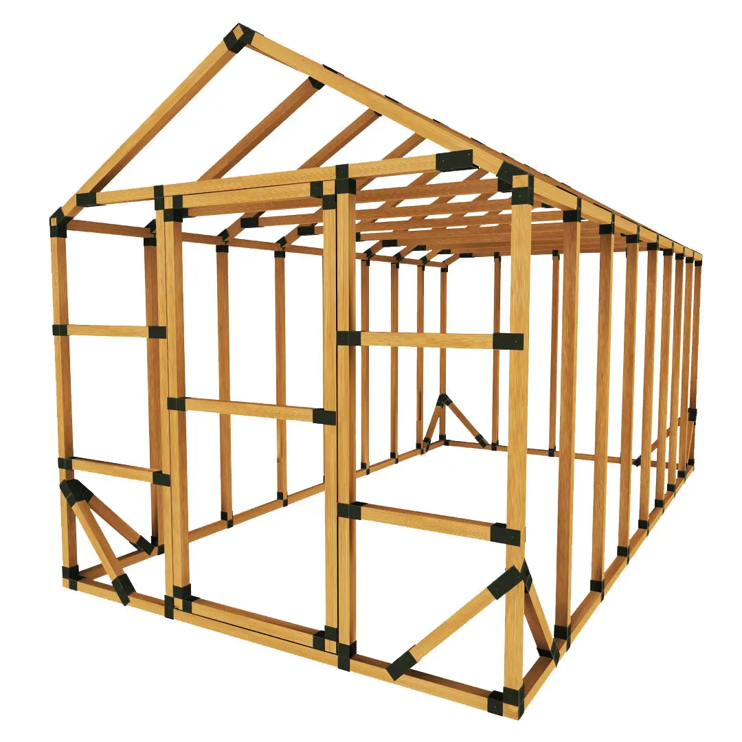 8X16 Standard Greenhouse Kit