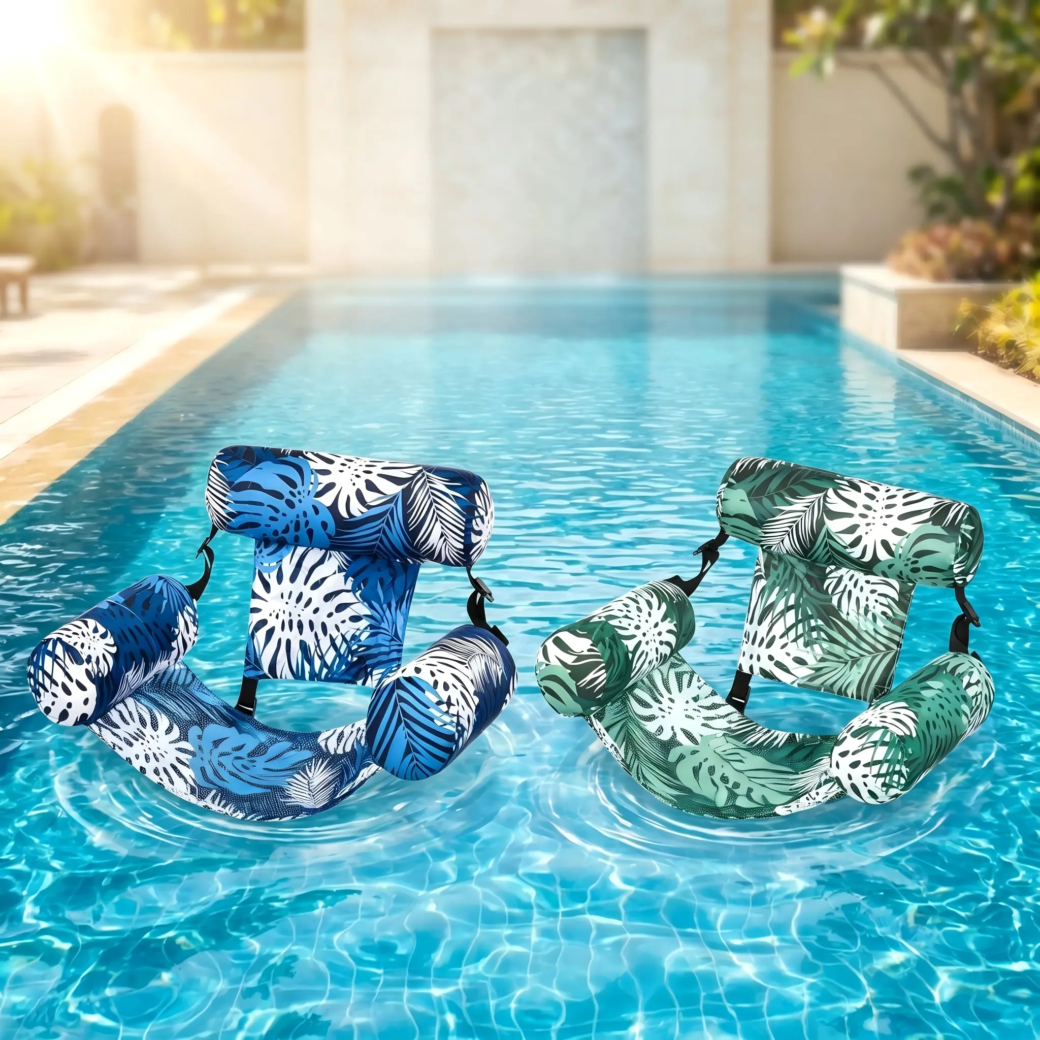 Pool Floats Chairs, 2 Pcs Adult Inflatable Pool Lounge Chairs for Party Summer Water Beach Lake Fun Pool Floats Chairs, 2 Pcs Adult Inflatable Pool Lounge Chairs for Party Summer Water Beach Lake Fun