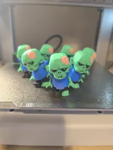 Zombie key chain