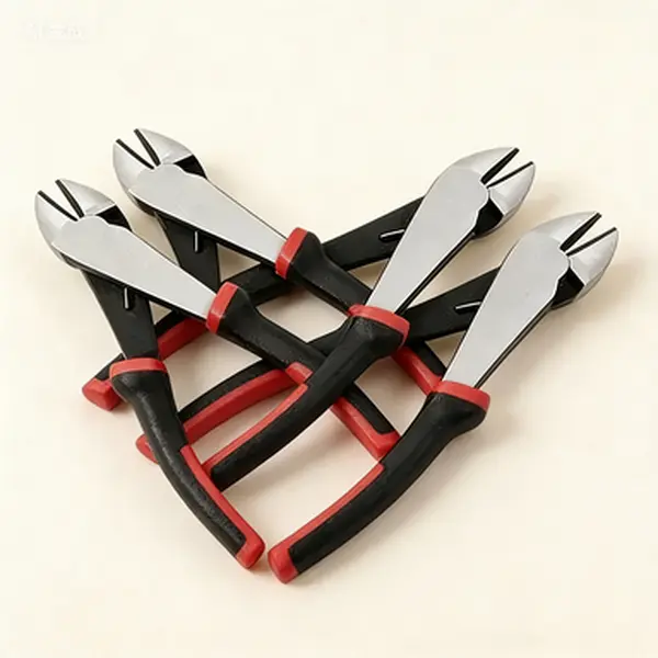 Professional Grade Spring-Loaded Side Cutters, 7-Inch Heavy Duty Diagonal Pliers for Electrical Work, Multipurpose Wire Snips for Cables and Wires, Ultra Durable Tool for Home and Workshop