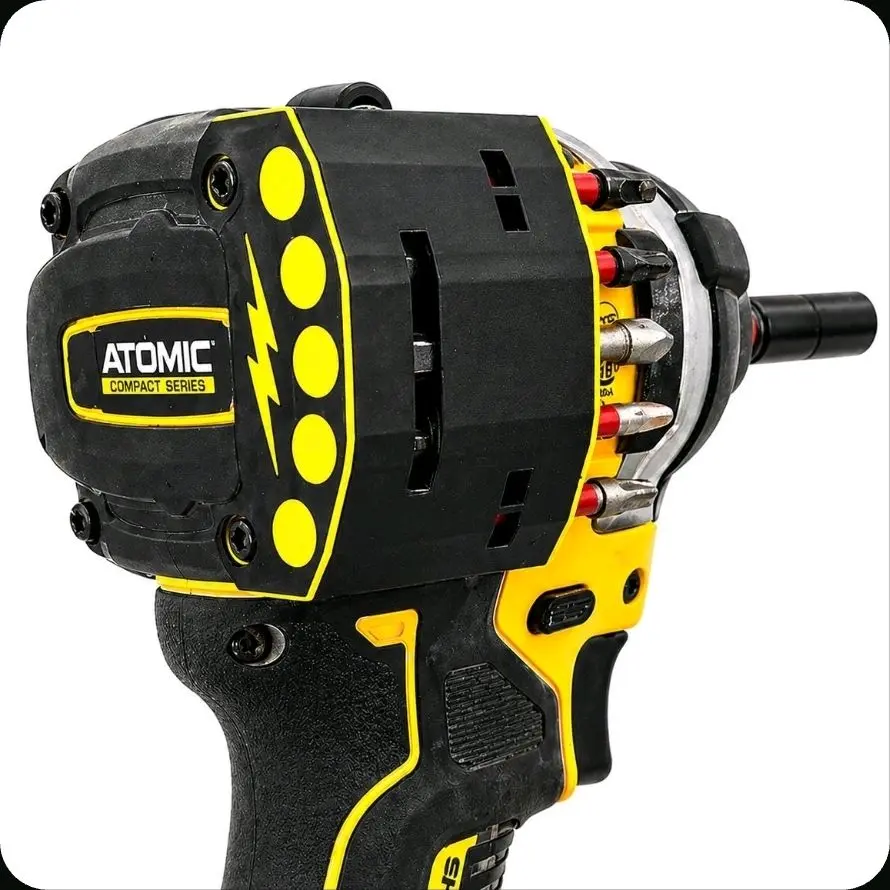 DrillPod Magnetic Bit Holder for DEWALT DCF850B Stubby Impact lDriver Accessory