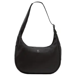 Lululemon City Essentials 4L Crossbody Bag for Women – Adjustable Strap Nylon Shoulder Bag in Black