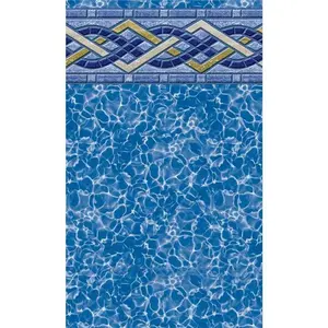 GLI Pool Product  24 ft. Round Brighton Prism 52 in. Uni-Bead Above Ground Pool Liner