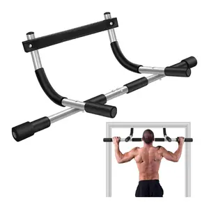 Upgrade Pull Up Bar for Doorway - Max Capacity 440 lbs, Portable Upper Body Workout Bar for Strength Training