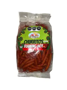 Mi Región Churritos de Nopal Flaming Hot Mexican Snack Sticks 200g