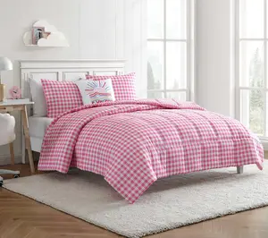 Eddie Bauer Preston Check Pink Full/Queen Comforter Set