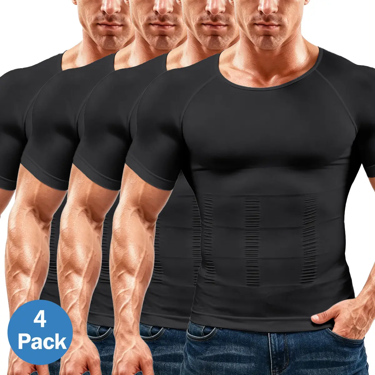 Black (4 Pack)