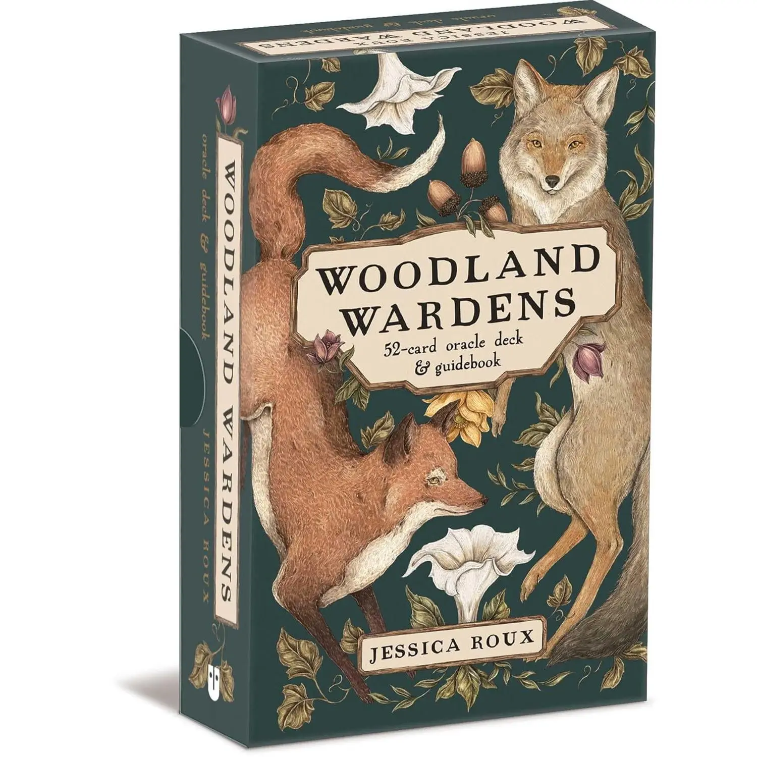 Woodland Wardens 52-Card Oracle Card Set with Guidebook - Religion & Philosophy Humanities Book