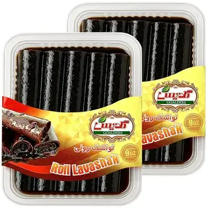 GOALDEES Roll Lavashak Pomegranate Juicy Sour Fruit Leather Persian Snack Middle Eastern Halal Bold Flavor Timeless Tradition (2 Pack, 500, Gram)