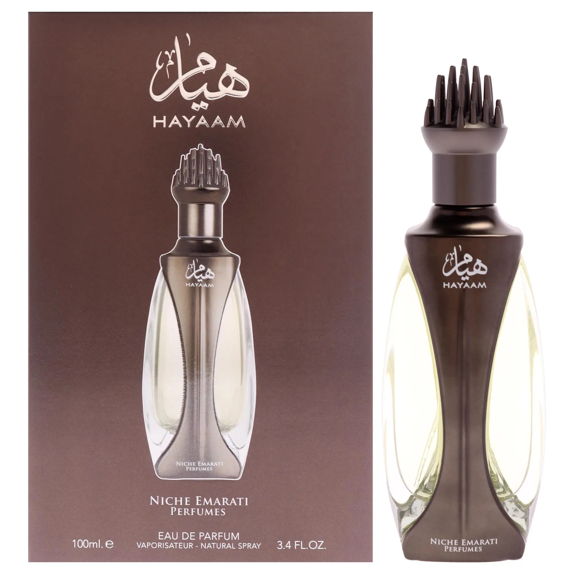 Hayaam by Lattafa Unisex EDP Spray, Niche Emirati Fragrance, 3.4 oz (100ml) Spray Bottle, Long-Lasting Freshness