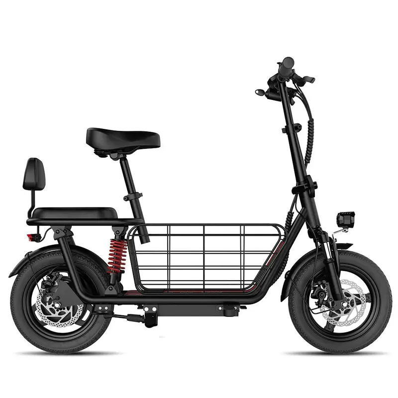 WINDHORSE C3 Unisex Foldable Adjustable Multifunctional Electric Scooter for Adults, Wide Seat + Basket, 850W Peak Power Motor, 14” Tires, 25 mi Range, 20 MPH Speed, Dual Suspension, 3-Gear Settings, Smart LCD Display, 330lbs Load Capacity for Commuting