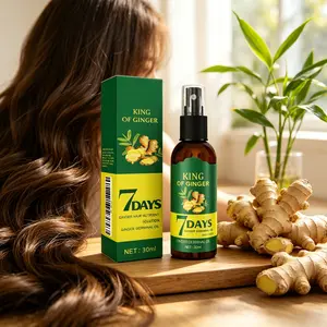 7 Day Fast Hair Growth Oil Ginger Growth HairTreatment Anti Hair Loss Men Women ScalpTreatment Serum Products Beauty ProductHaircare Plant - 30ml