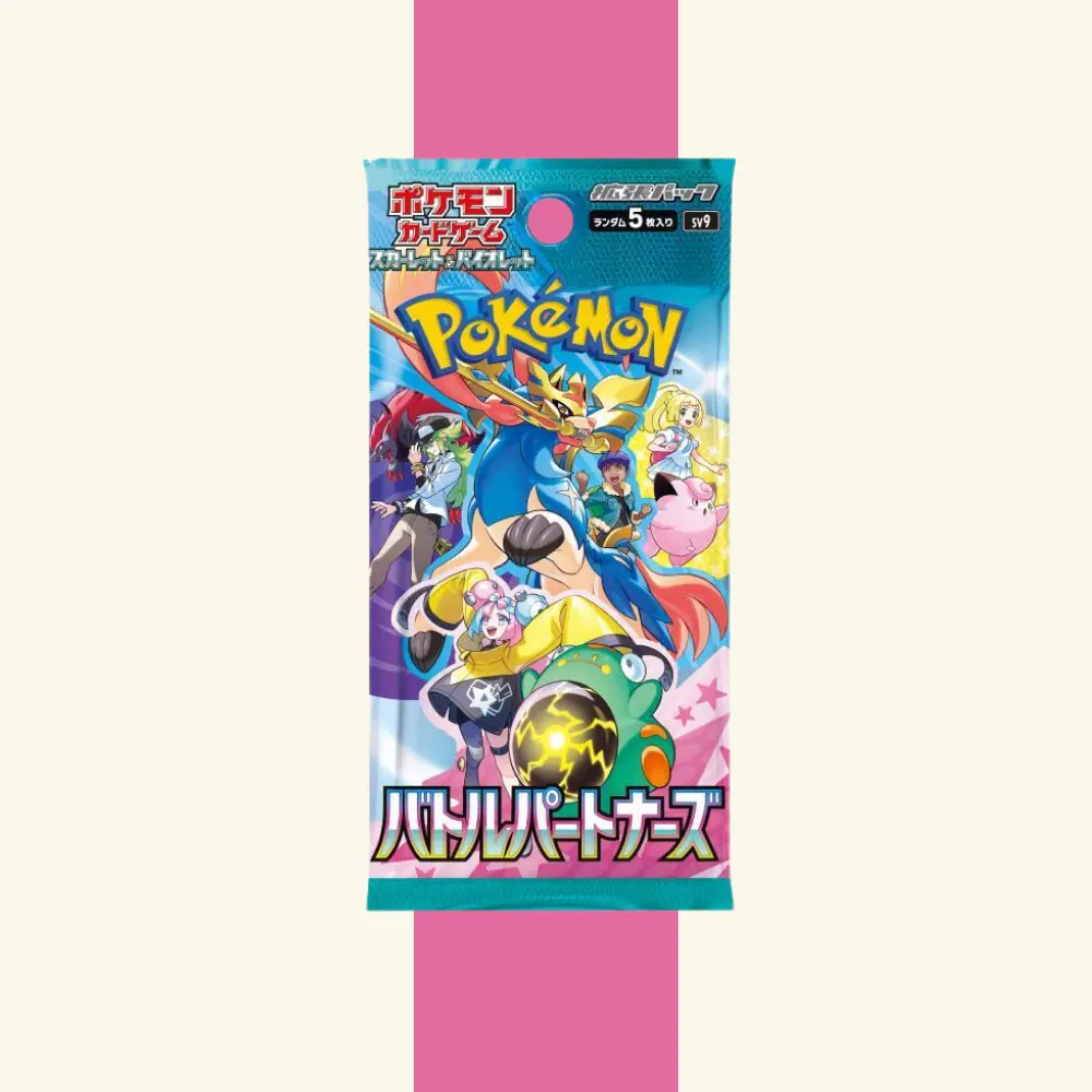POKEMON BATTLE PARTNERS - JAPANESE PACK (SINGLE PACK)