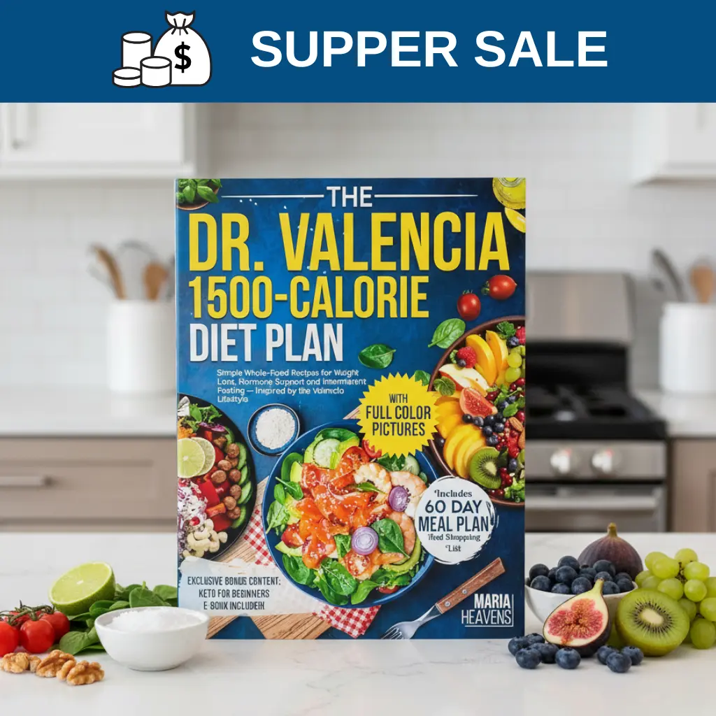Valencia Lifestyle: The 1,500-Calorie Meal Plan by Dr. Daniel Valencia Simple Low-Carb, Whole-Food Recipes for Holistic Wellness & Daily Nutrition.