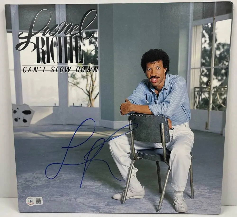 Lionel Richie Authentic Autographed Vinyl Record