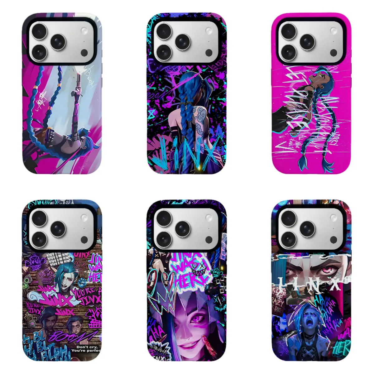 CASETiFY Jinx Graffiti Case / iPhone15用 Jinx graffiti case - TikTok Shop