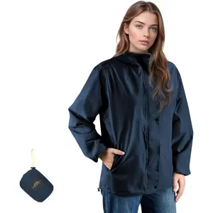 Outdoors and sports Women's Rain Jacket, Waterproof Lightweight Packable Windbreaker Rain Coat with Hood for Cycling Hiking Travel
