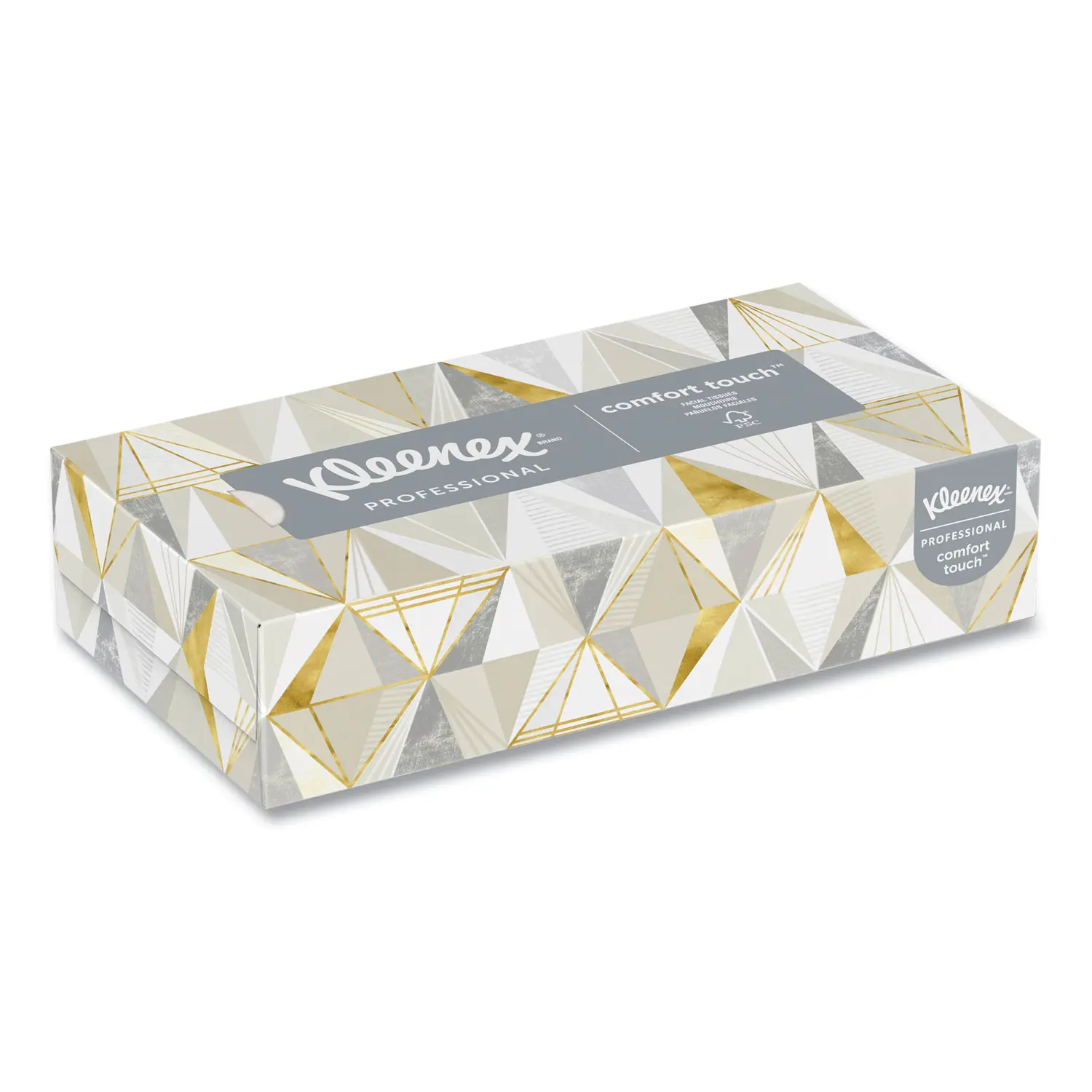 Kleenex White Paper Facial Tissues, 2-Ply, Soft, Smooth, Strong, Absorbent, Unscented, Pop-Up Box, 125 Sheets per Box, Ideal for Business Owners (21606BX)