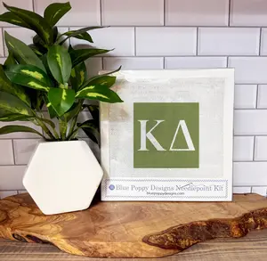 Kappa Delta Needlepoint Kit
