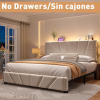 Beige with LED & USB