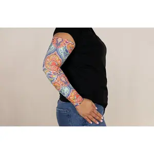Festival Gradient Compression Arm Sleeve
