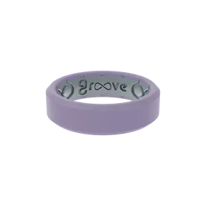 Edge Hydrangea Thin Ring