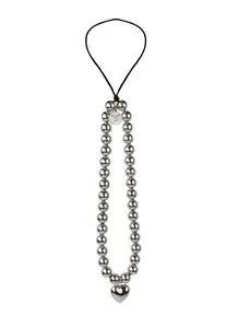 Wildflower Cases - Chrome Wristlet, Limited Edition Accessories | Durable Phone Charm Handle Shiny Heart