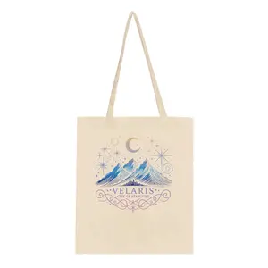 Velaris: City of Starlight Tote Bag - Dreamy Starry Fantasy Gifts