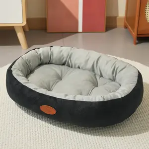 New Product Dog Nest Oval Pet Nest Summer Cool Nest Dog Bed Medium Large Dog Nest Mat Winter Warm Cat Nest