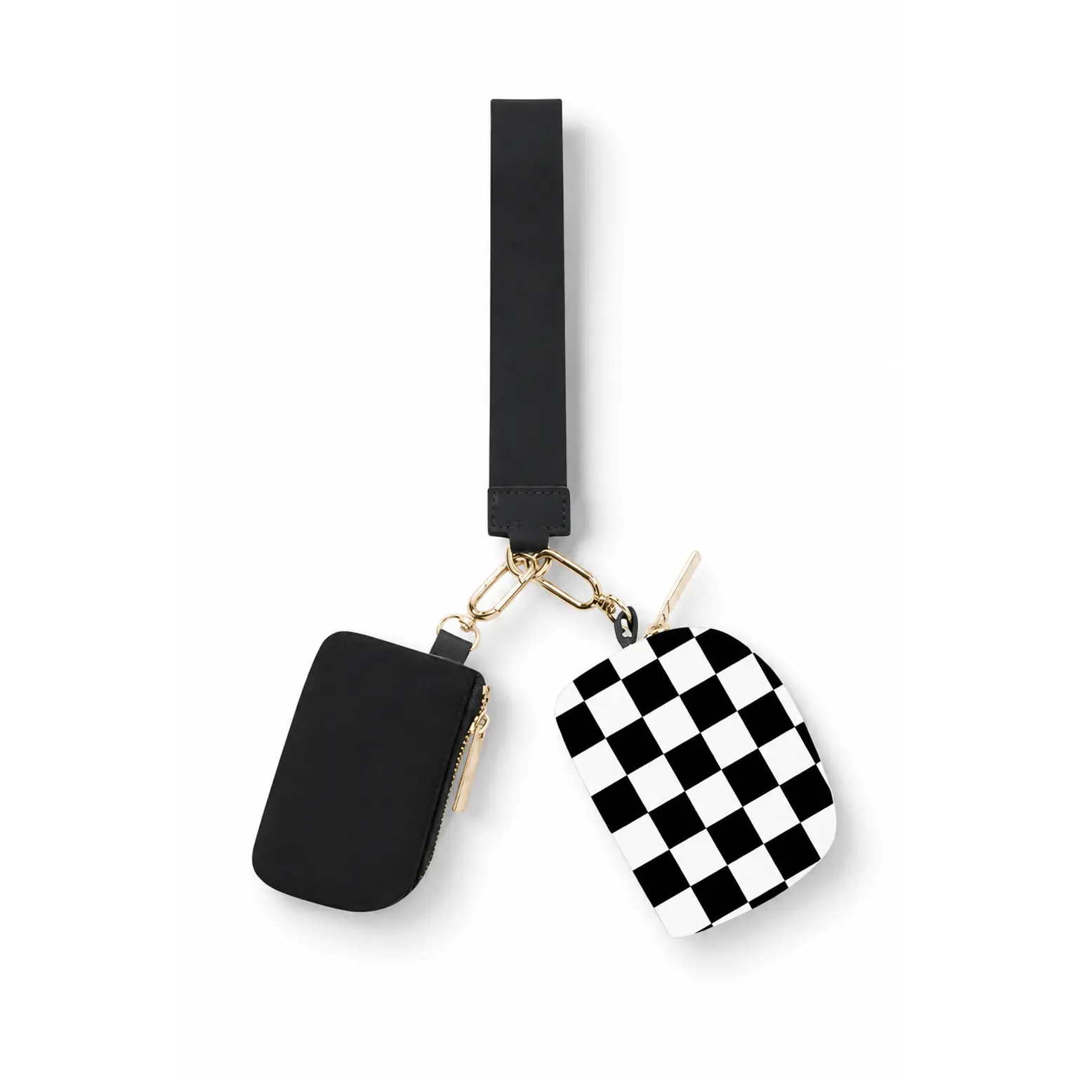 Checkered Wristlet