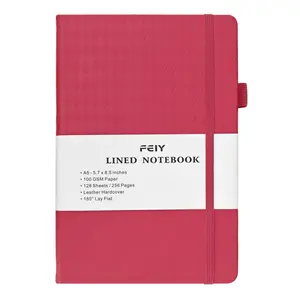 1 custom-made thick diamond-pattern notebook, cross-border A5 notepad, simple lined notebook, high aesthetic value notebook
