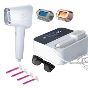 OPT Laser Hair Removal Device Pro, 3 in 1 Beauty Salon Grade Home Hair Remover Device with Cooling System, IPL Body Painless Laser Hair Removal for Face Armpits Arms Legs Bikini Line, Women and Men electric shaver women bikini shaver for women