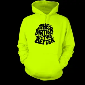Hi Vis Hoodie | Reflective Safety Workwear | Dirtier The Better 3MG5P