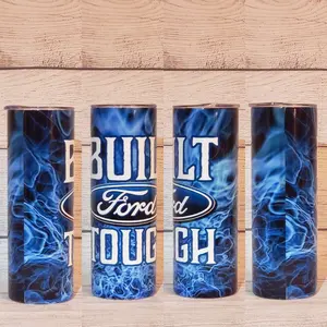 Built tough 20 oz tumbler Bottle Drinkware Water Bottles Cup Portable Reusable Bottled ford