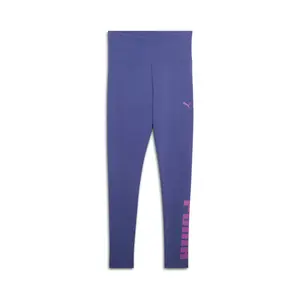 PUMA Womens Essentials Athletic Logo Leggings Casual - Blue