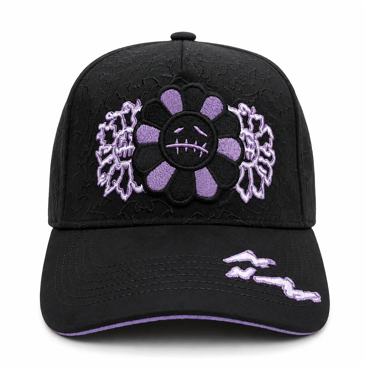 Innedit x Anymore "Muratravis Electric" - Black Snapback - Premium Streetwear Baseball Cap for Men & Women, Adjustable