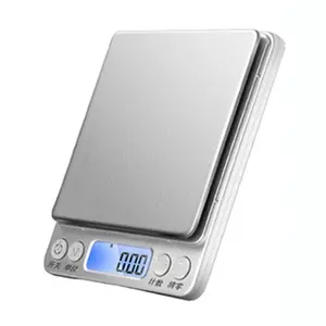 Digital Baker's Scale – 2000 g×0.1 g Precision, Stainless Steel Platform