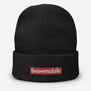 Snowmobile. Beanie