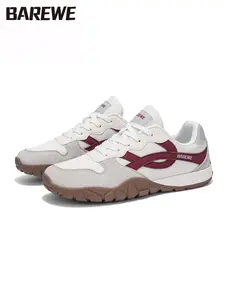 Unisex Minimalist Barefoot Walking Shoes, Wide Toe Box, Zero Drop, Retro Sport Sneakers, Ideal for Travel and Long Walks
