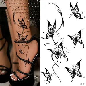 Butterfly Stylish Waterproof Tattoo Stickers for Scar Coverage, Perfect for Christmas Halloween Valentine's Day Gifts, Ideal for Every Occasion