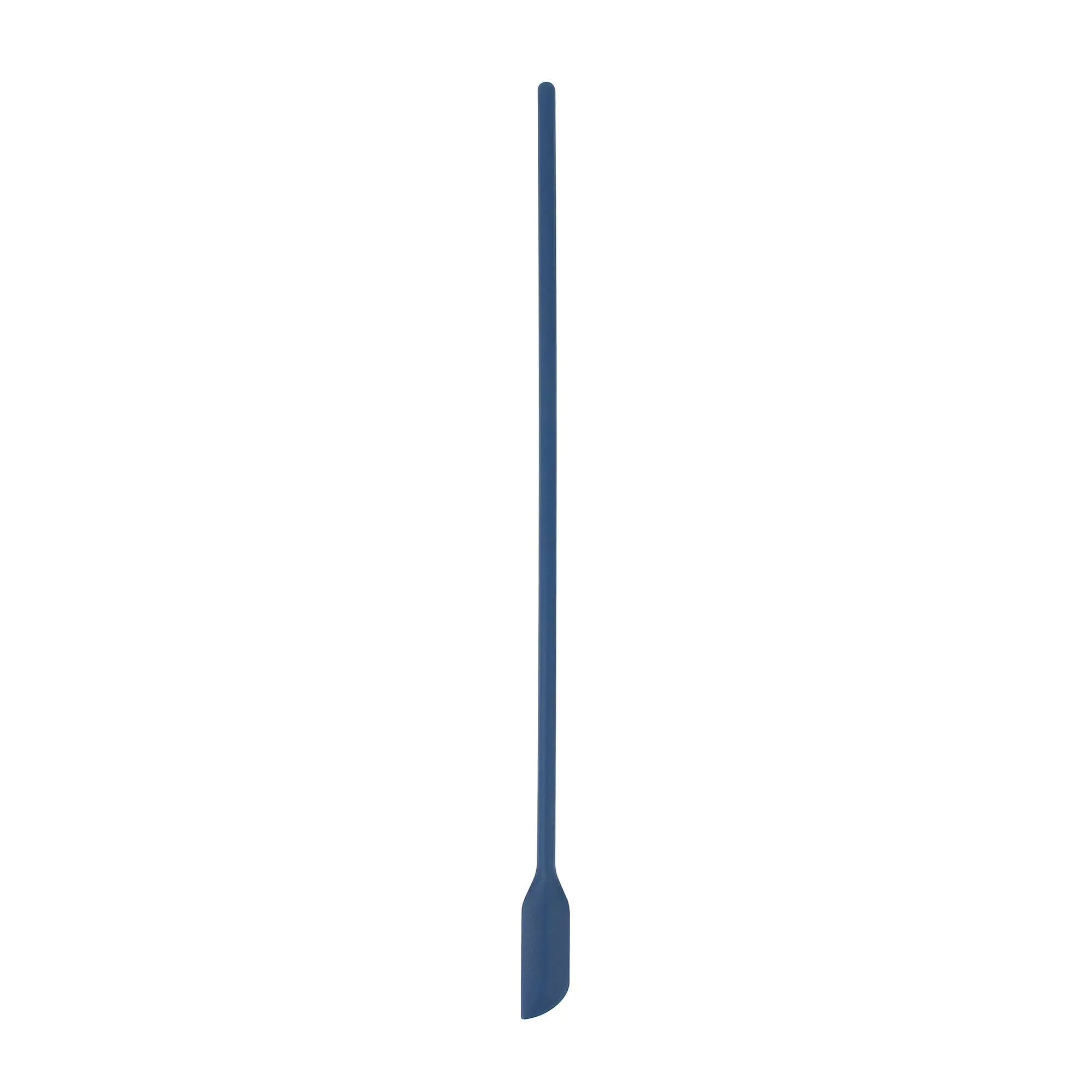 Fox Run Tiny Silicone Spatula Jar Scraper, Navy, 12"
