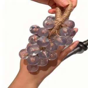 Purple Crystal Grape  – Natural Grape Extract Facial & Body Cleanser – Antioxidant Rich, Brightening, Hydrating – Handmade Gemstone  for Glowy Skin art